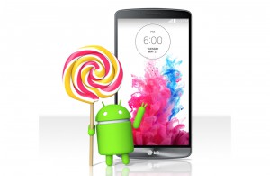 date sortie de Android 5 lollipop sur LG G3